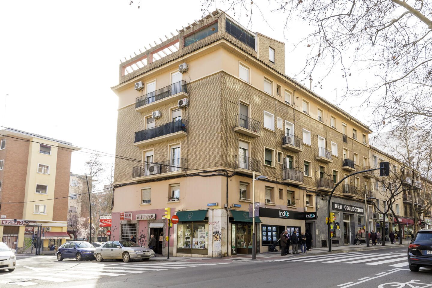 Exterior view of Flat for sale in  Zaragoza Capital