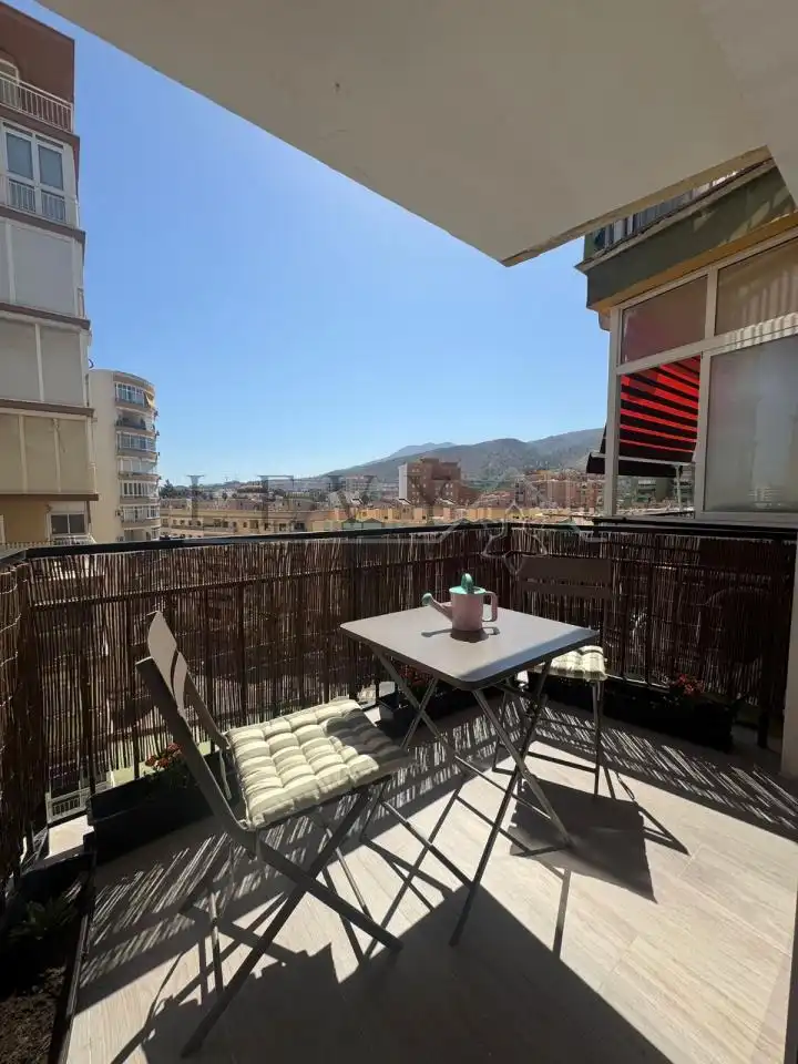 Terrasse von Wohnung zur Miete in Torremolinos mit Klimaanlage, Heizung und Terrasse