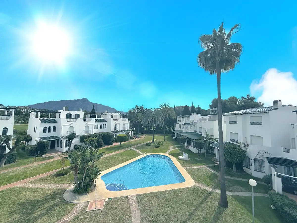 Exterior view of Detached homes for rent in Marbella  with Air Conditioner, Heating and Private garden