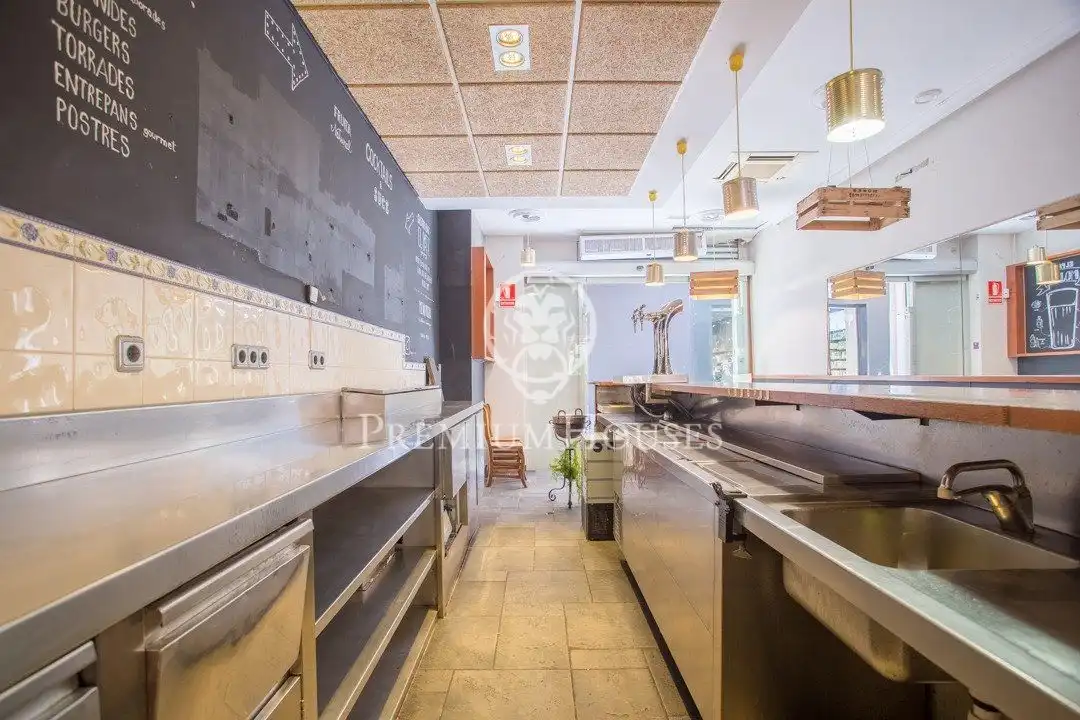 Cocina de Finca rústica en venta en Mataró con Balcón