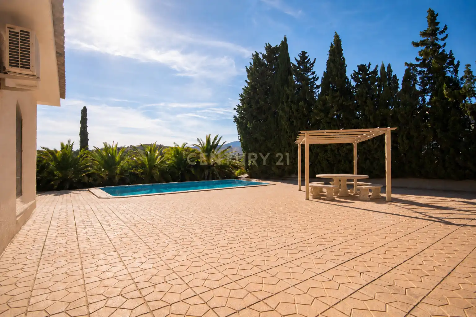Terraza de Casa o chalet en venta en Alicante / Alacant con Jardín privado, Trastero y Piscina