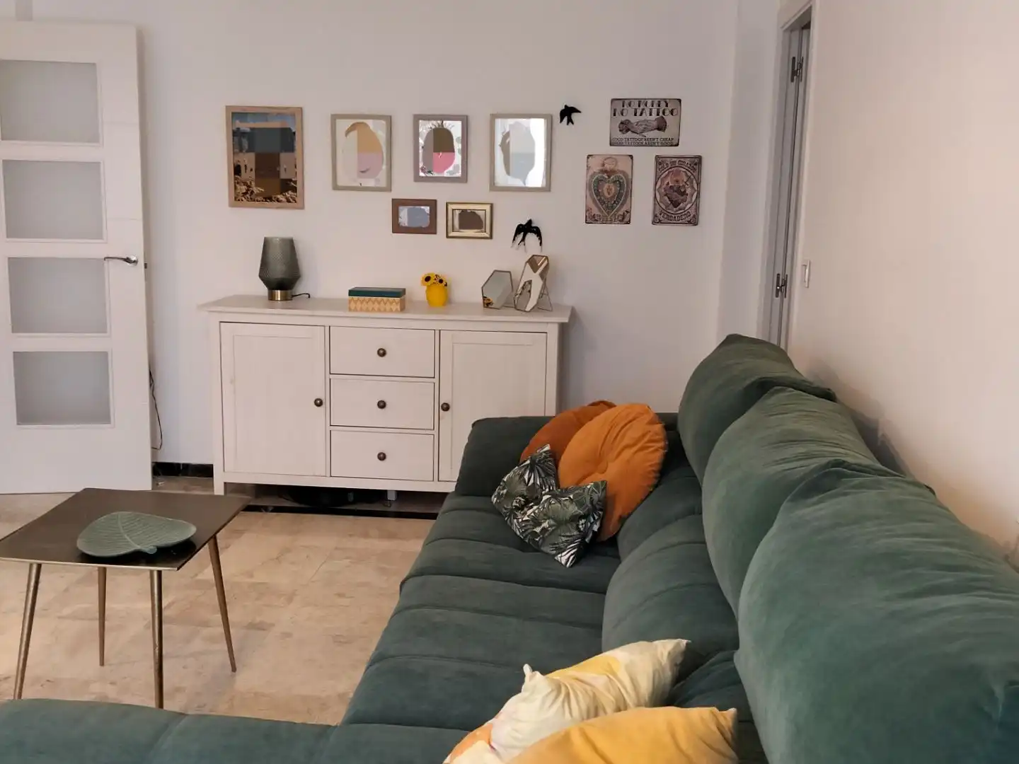 Sala d'estar de Pis en venda en Muelle