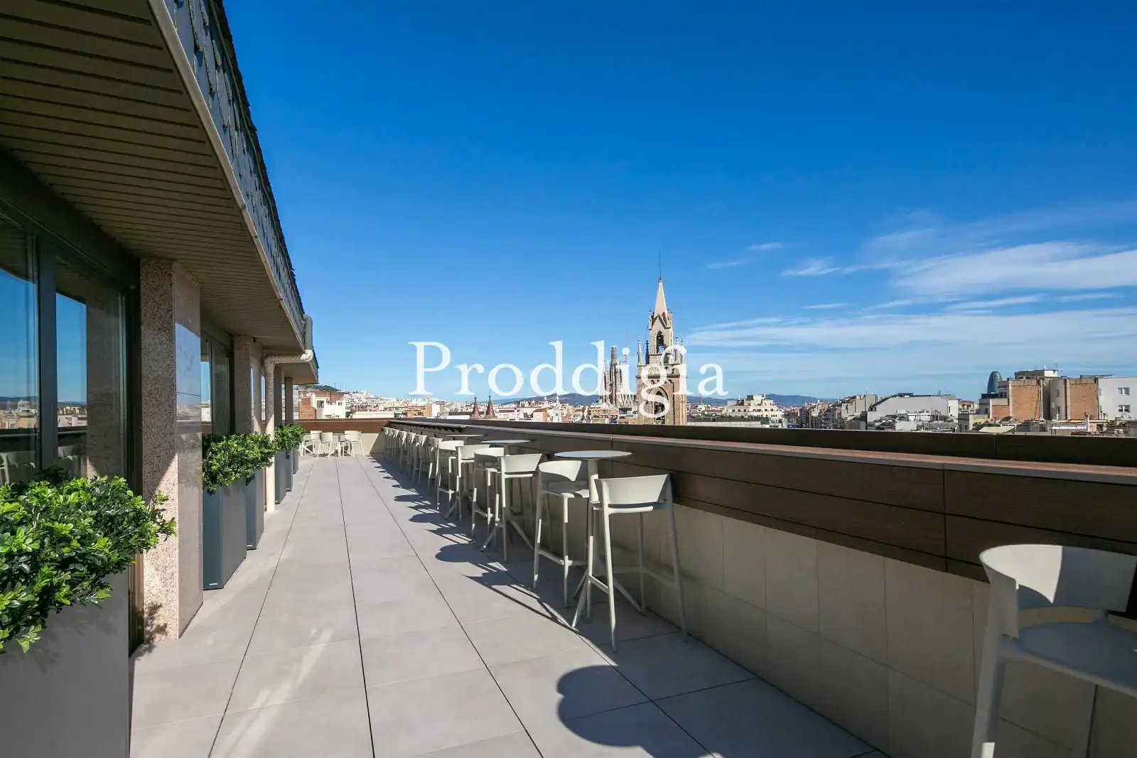 Terraza de Oficina de alquiler en Barcelona con Aire acondicionado, Calefacción y Terraza
