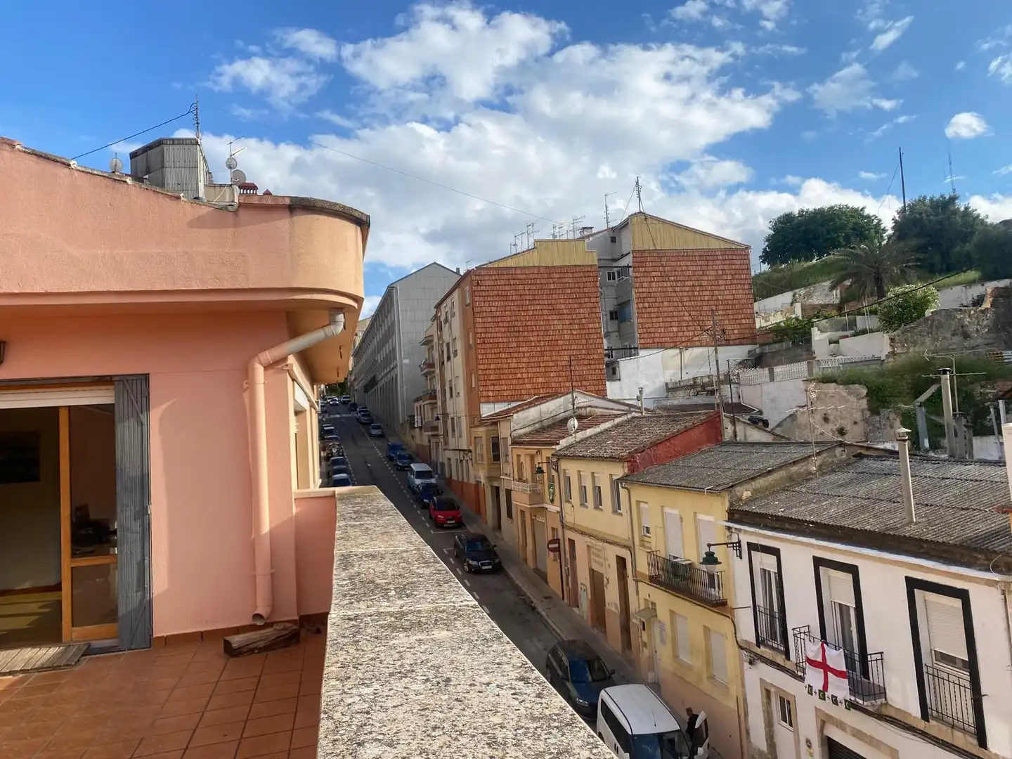 Exterior view of Attic for sale in Alcoy / Alcoi  with Air Conditioner, Parquet flooring and Storage room