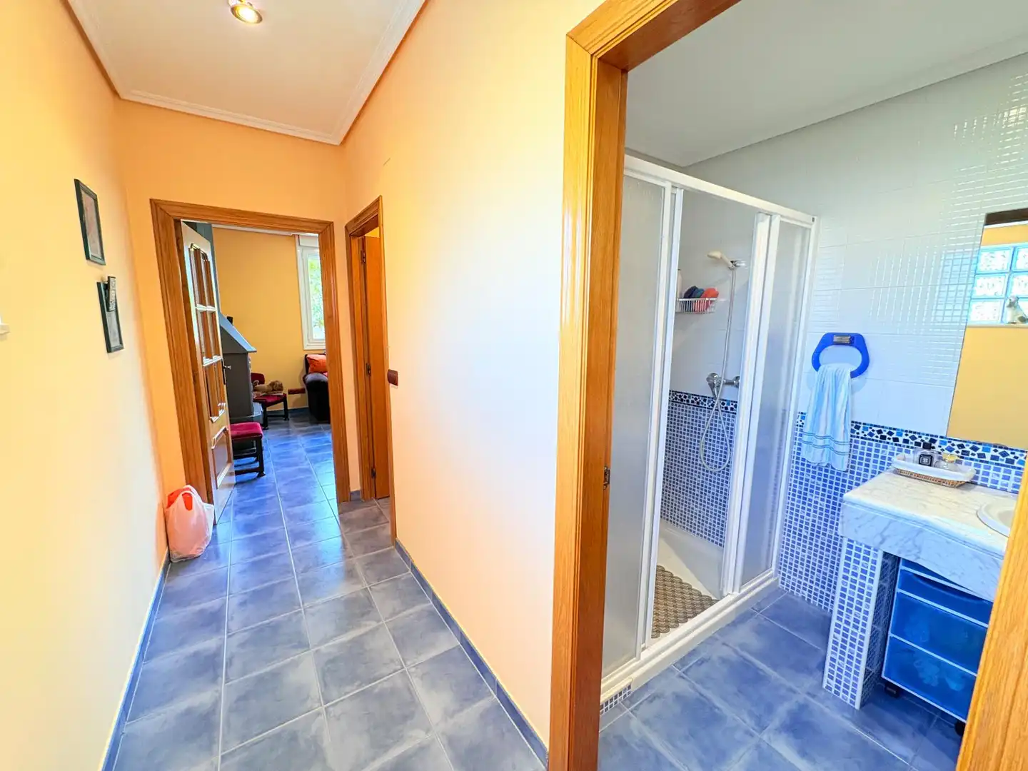 Baño de Casa o chalet en venta en Ponferrada con Calefacción, Jardín privado y Terraza