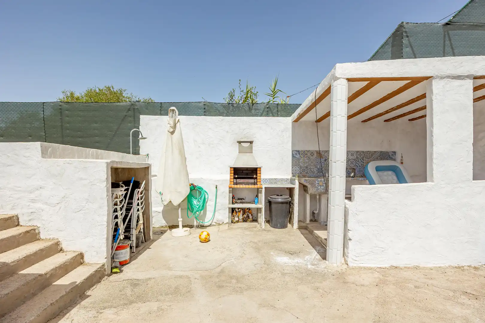 Terrassa de Casa o xalet en venda en Vega de San Mateo amb Jardí privat, Terrassa i Moblat