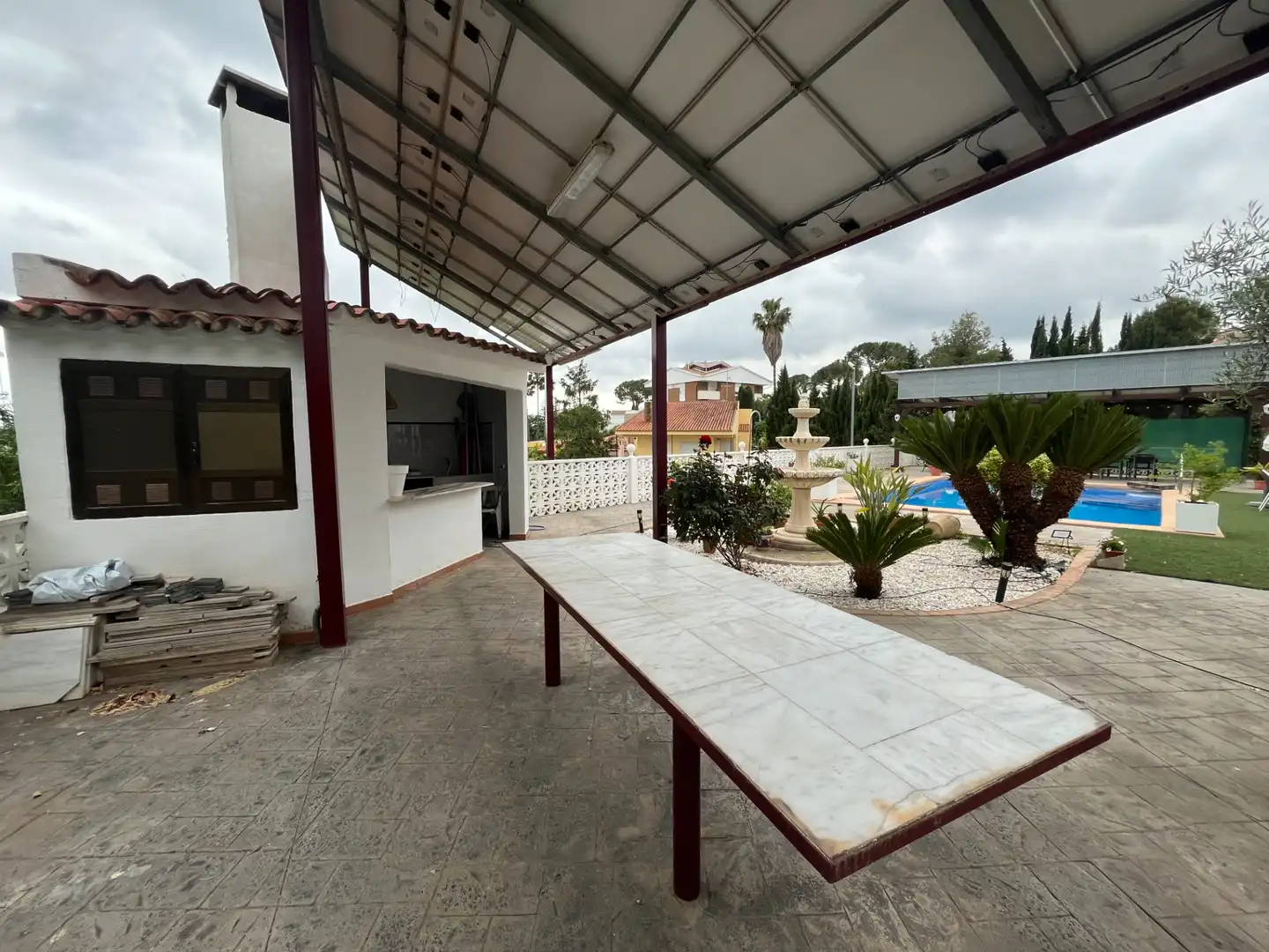 Terraza de Casa o chalet en venta en Chiva con Aire acondicionado, Jardín privado y Terraza