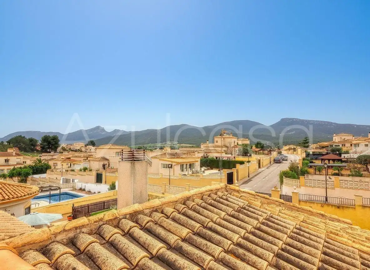 Vista exterior de Casa o chalet en venta en Castalla con Jardín privado, Terraza y Trastero