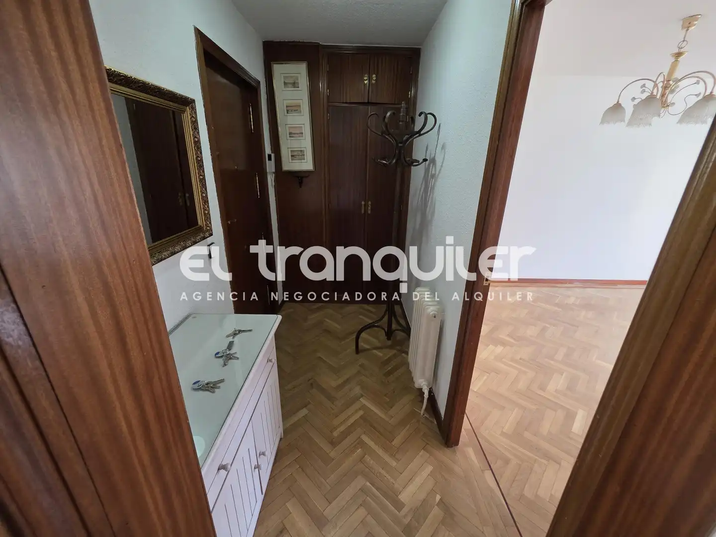Flat for rent in Madrid  with Parquet flooring, Terrace and Furnished