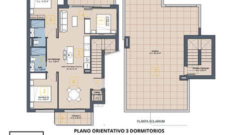 Foto 2 de Àtic en venda a Los Urrutias, Murcia