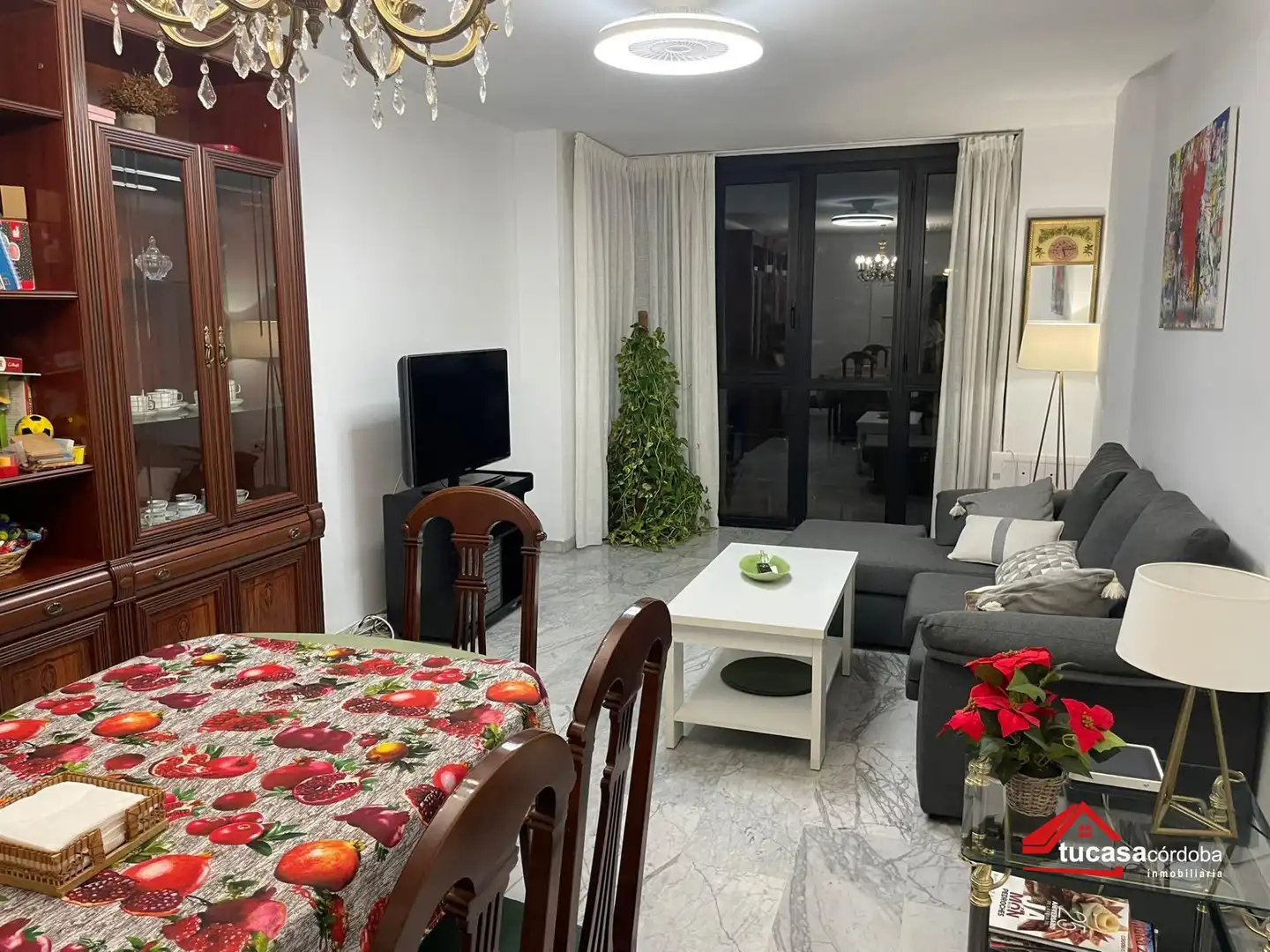Sala d'estar de Pis en venda en Córdoba amb Aire condicionat, Traster i Moblat