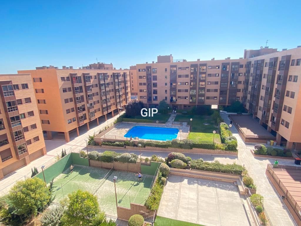 Piscina de Apartament de lloguer en  Madrid Capital amb Aire condicionat, Calefacció i Parquet