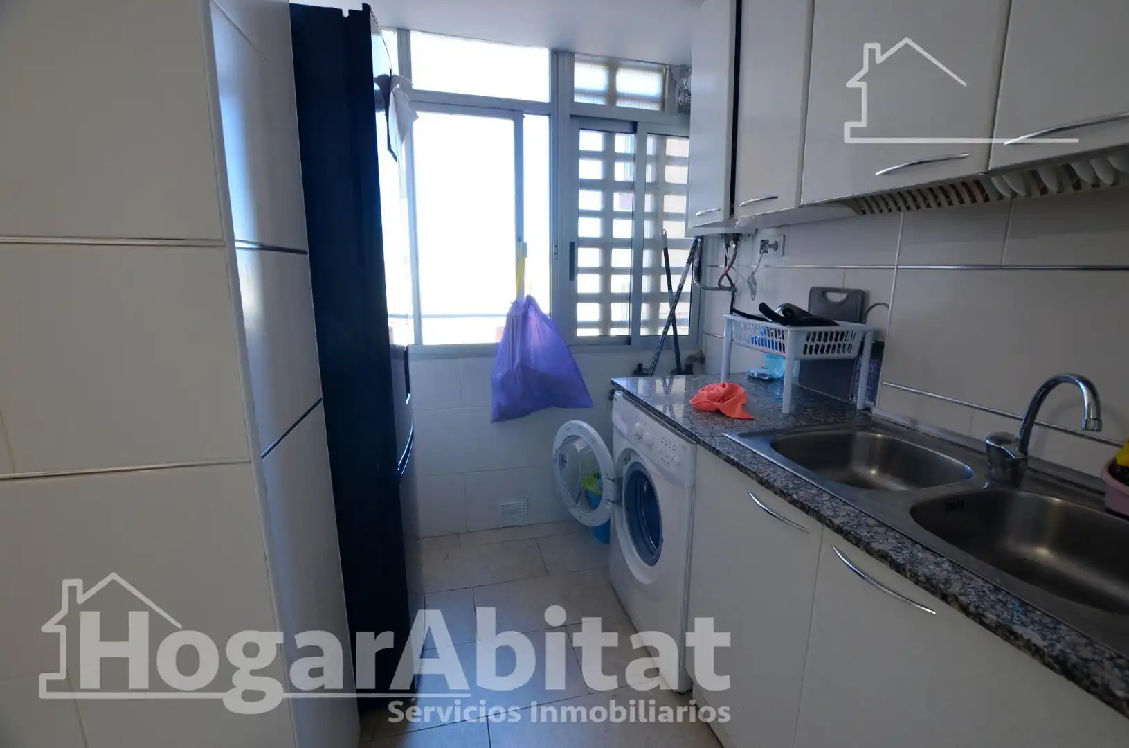 Küche von Wohnung zum Verkauf in Alicante / Alacant mit Klimaanlage, Heizung und Terrasse