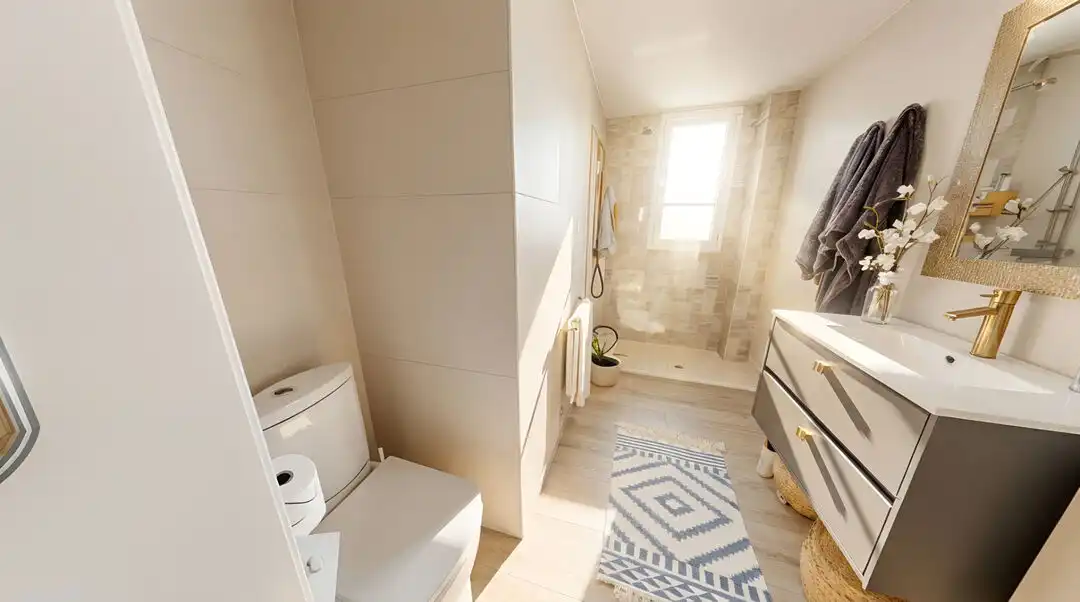 Baño de Piso en venta en Getafe con Aire acondicionado, Calefacción y Trastero