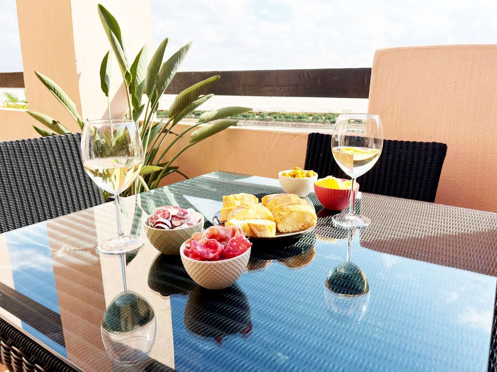 Terrace of Apartment to share in Alhama de Murcia  with Air Conditioner and Terrace