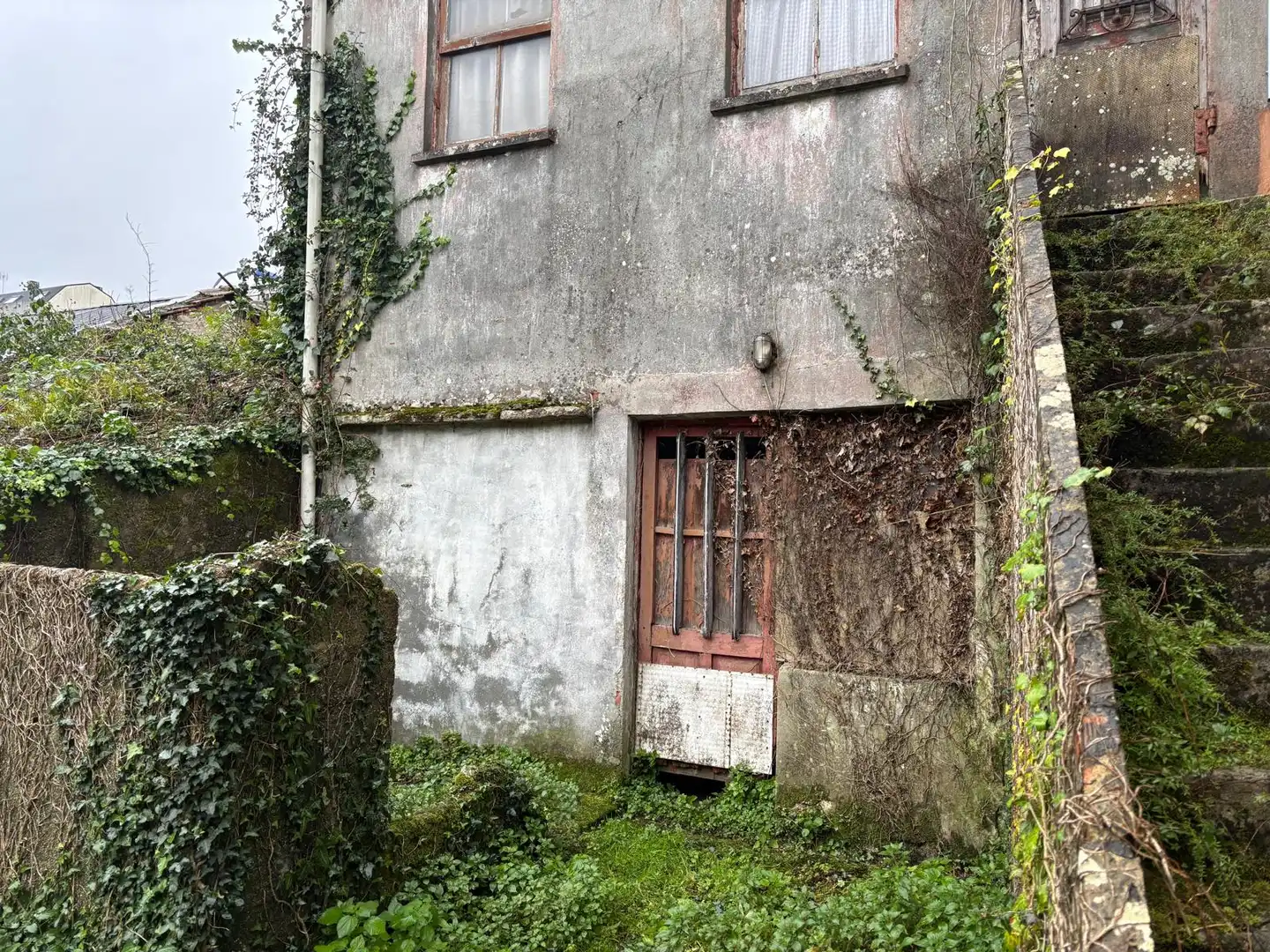Vista exterior de Casa adosada en venta en Culleredo con Jardín privado