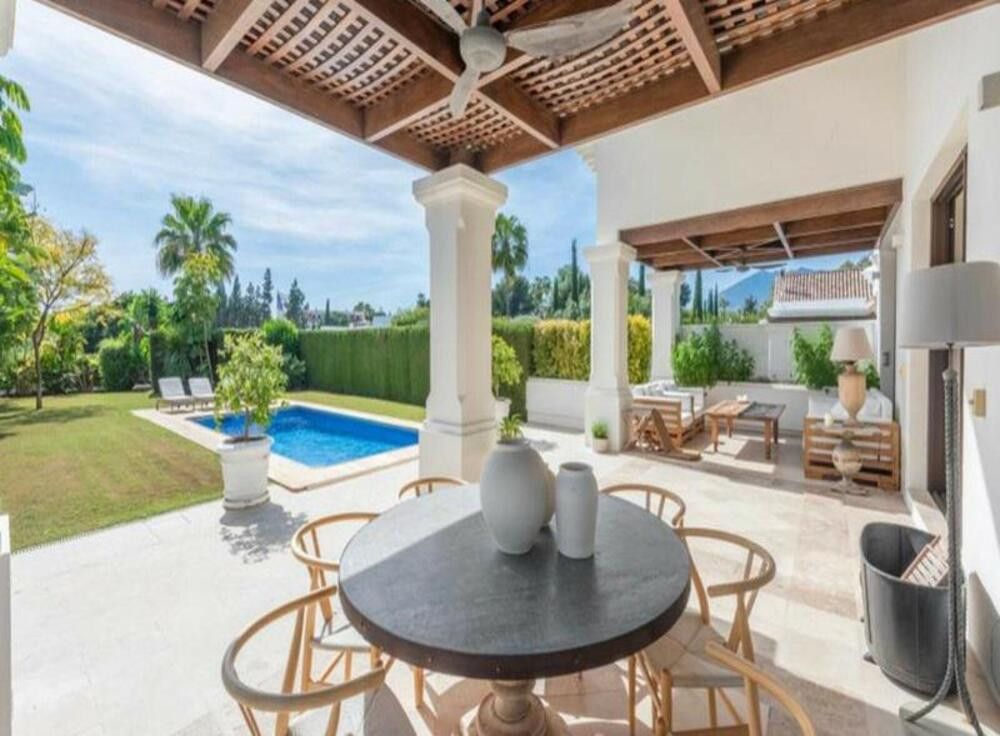 Terrace of House or chalet for rent in Marbella  with Air Conditioner, Private garden and Terrace