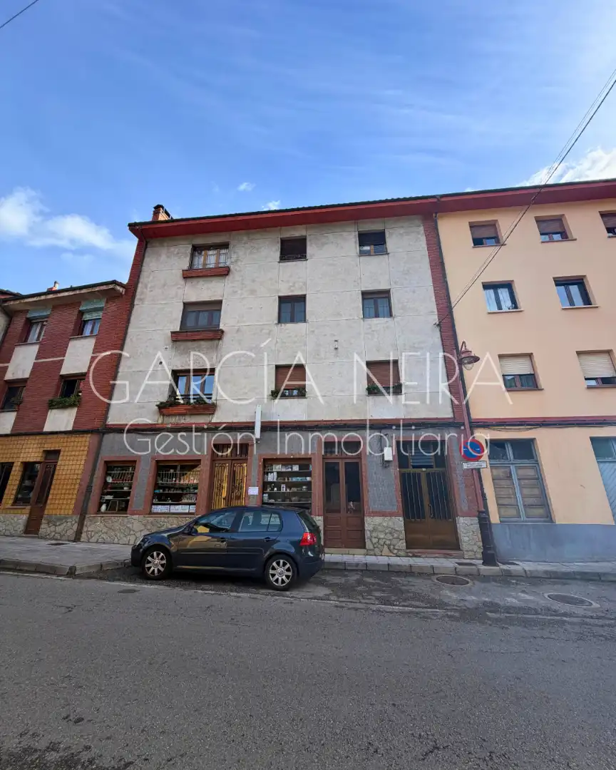 Exterior view of Flat for sale in Quirós  with Heating, Furnished and Microwave