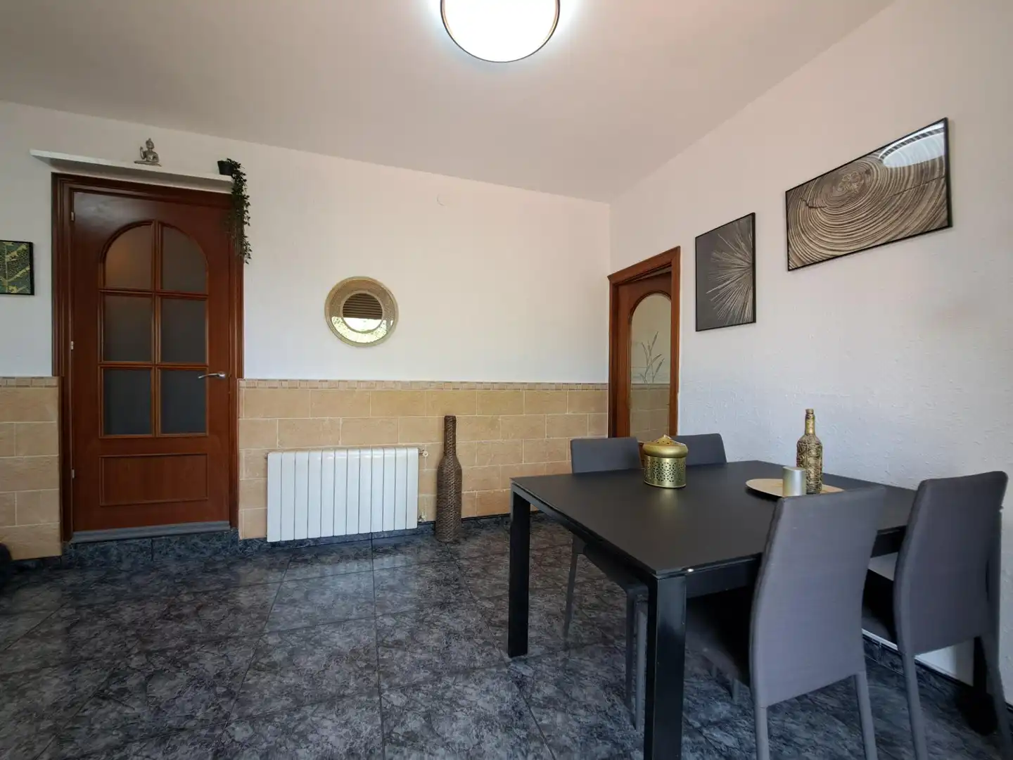 Menjador de Casa o xalet en venda en Castellví de Rosanes amb Calefacció, Jardí privat i Terrassa