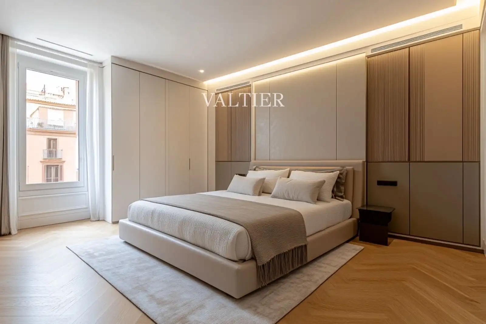 Bedroom of Flat for sale in Madrid  with Furnished