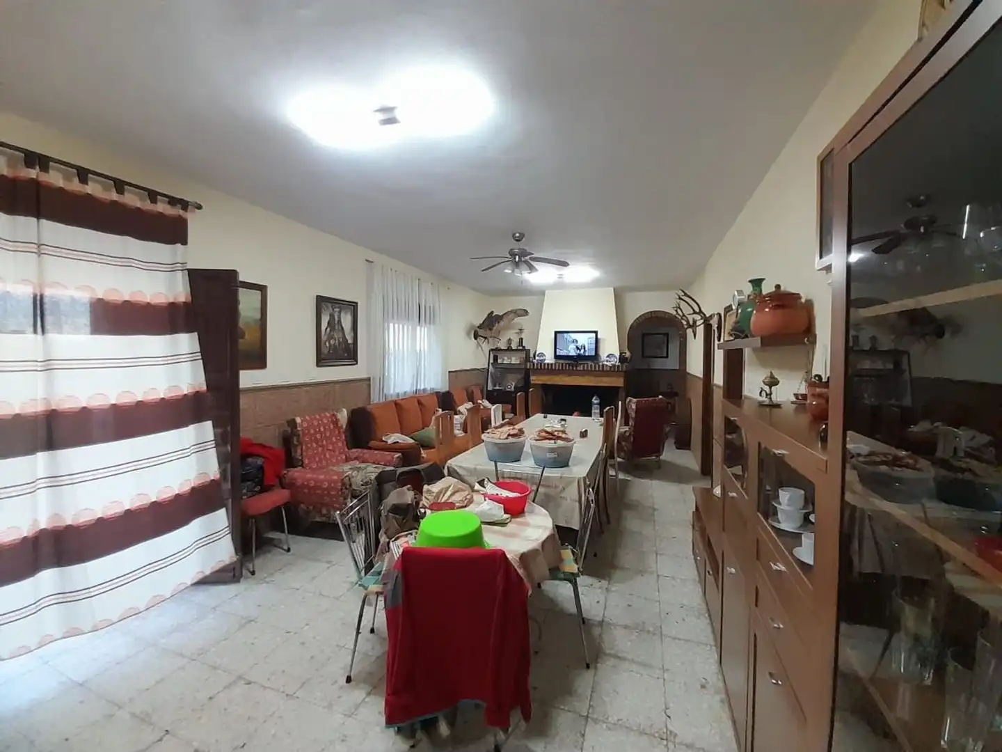 Sala de estar de Finca rústica en venta en Fuente Obejuna con Jardín privado