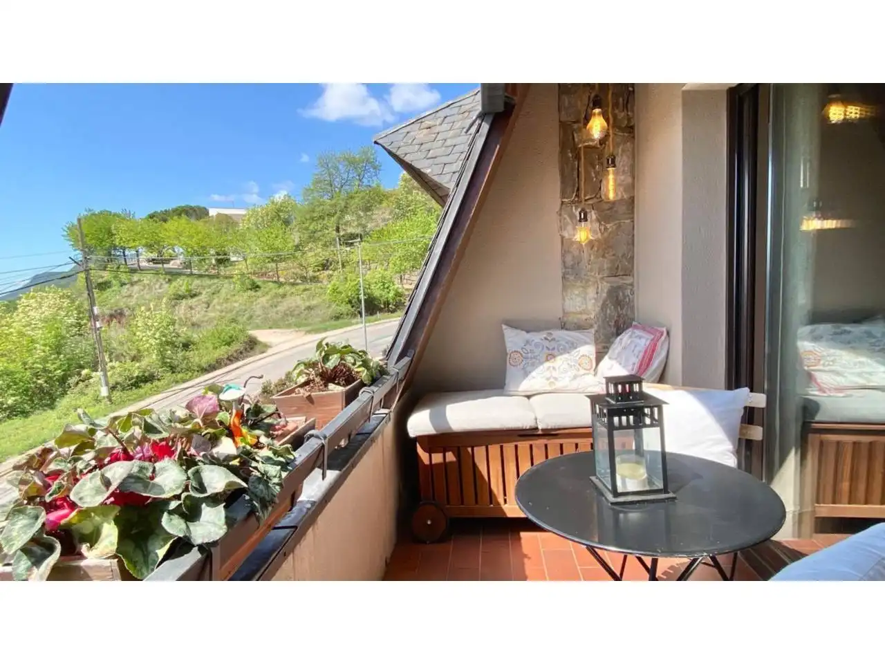 Terrace of Attic for sale in Berga  with Terrace, Furnished and Balcony
