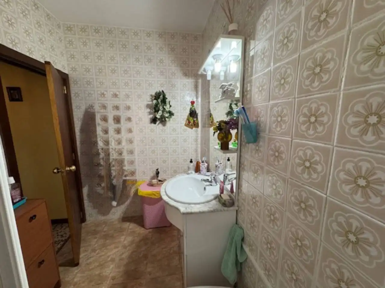 Baño de Casa o chalet en venta en Villavieja del Lozoya con Calefacción, Terraza y Piscina