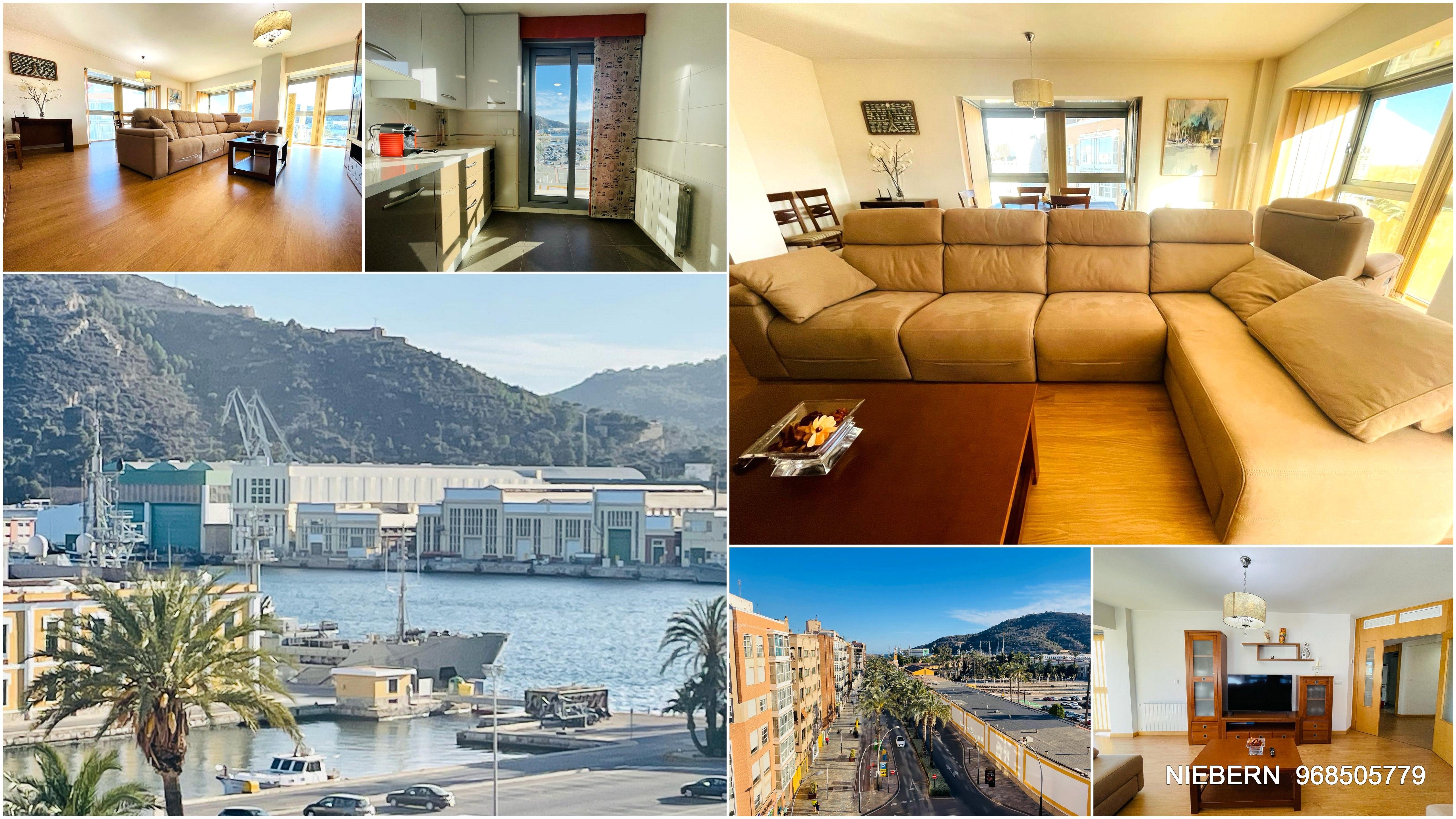 Exterior view of Flat to rent in Cartagena  with Air Conditioner, Heating and Parquet flooring