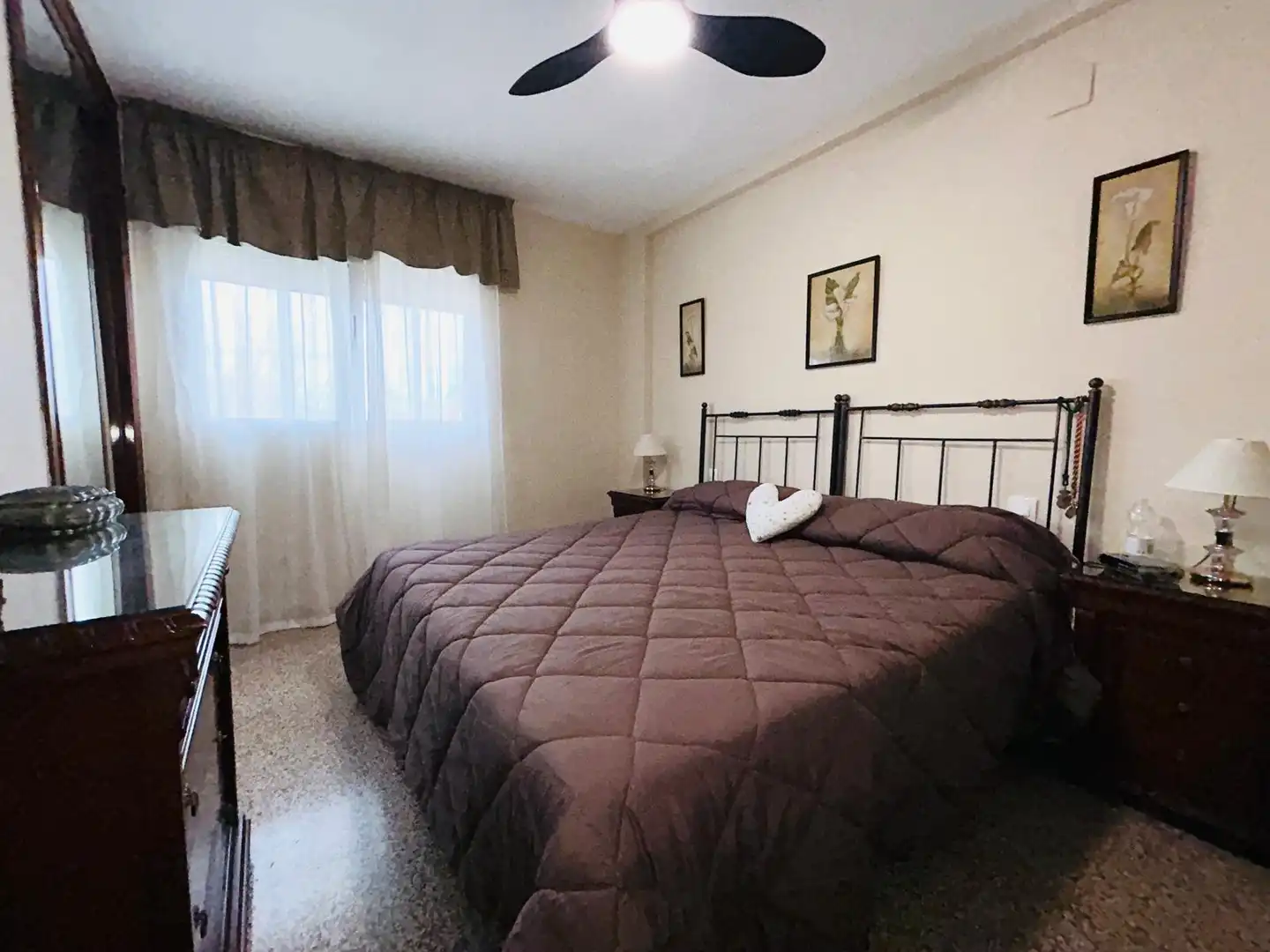 Dormitori de Pis en venda en Alicante / Alacant amb Aire condicionat, Jardí privat i Moblat