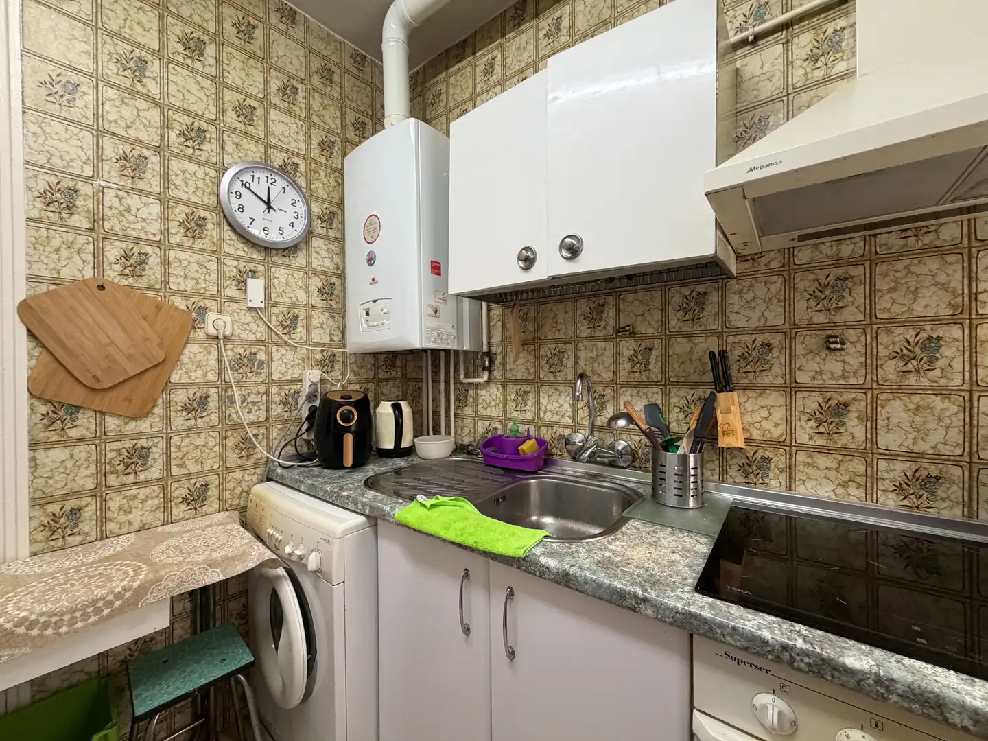 Cocina de Piso en venta en Colmenar Viejo con Calefacción, Terraza y Amueblado