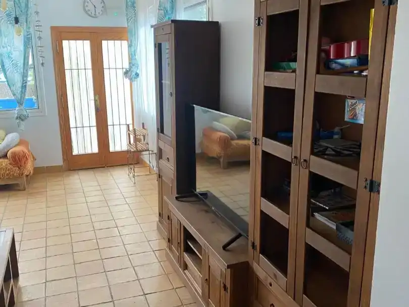 Sala d'estar de Casa o xalet en venda en La Ràpita amb Aire condicionat i Balcó