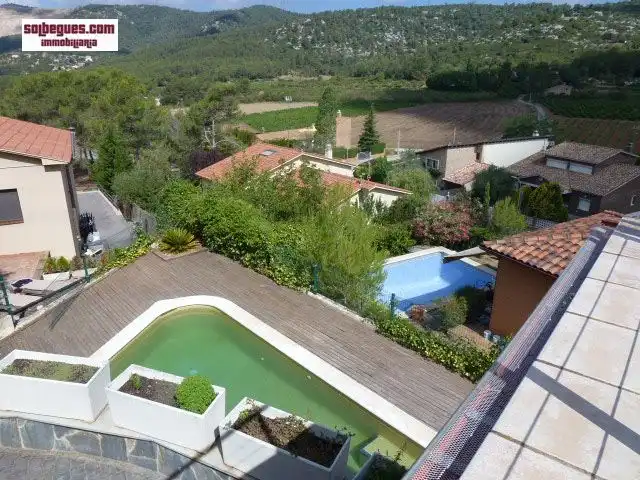 Piscina de Casa o chalet en venta en Begues con Aire acondicionado, Calefacción y Jardín privado