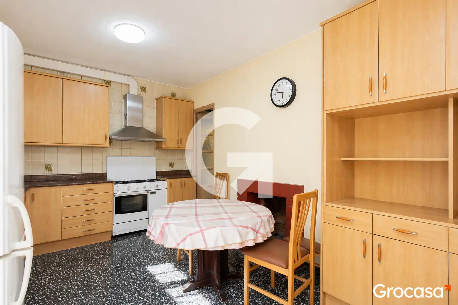 Kitchen of Flat for sale in Sant Vicenç Dels Horts  with Heating, Private garden and Terrace