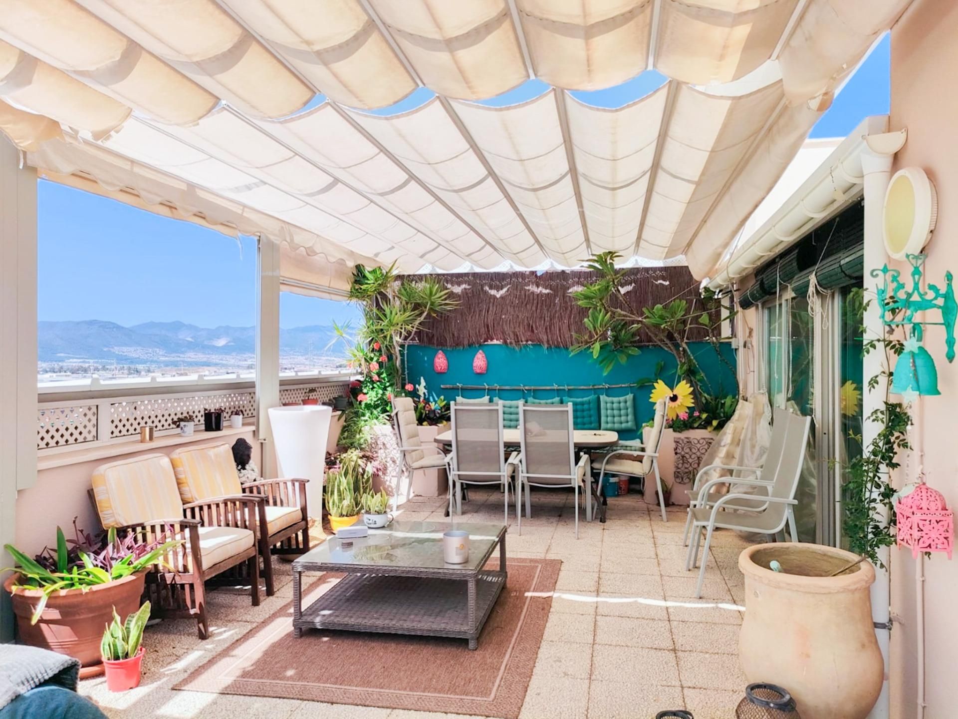 Terrace of Attic for sale in Málaga Capital  with Air Conditioner, Heating and Private garden
