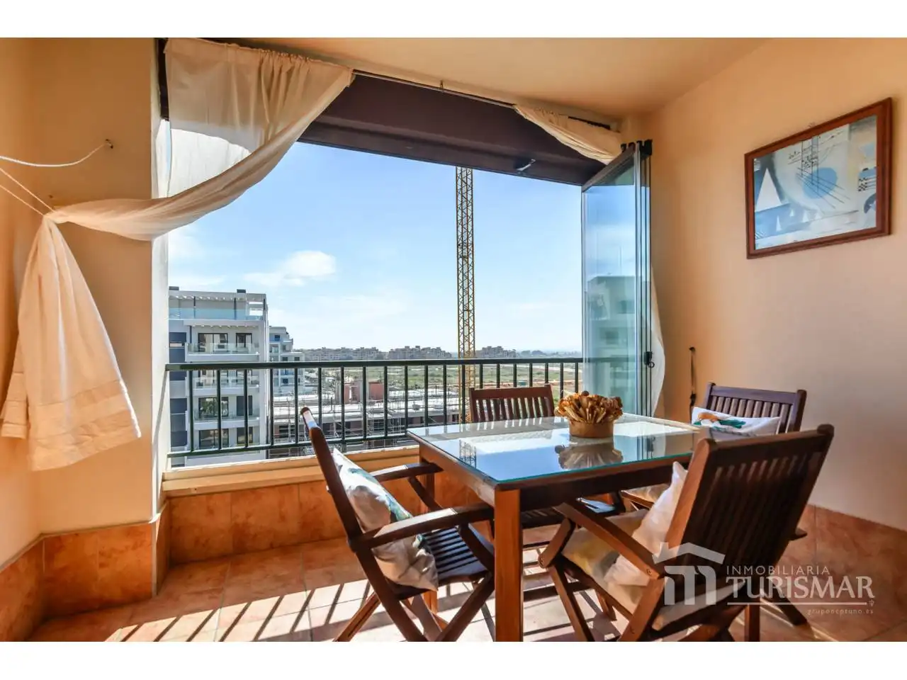Terraza de Apartamento en venta en Ayamonte con Terraza, Amueblado y Piscina comunitaria