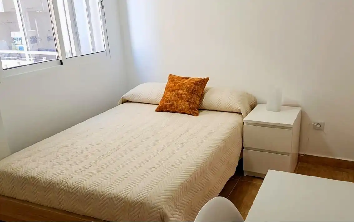 Bedroom of Flat for sale in Alicante / Alacant  with Air Conditioner, Parquet flooring and Furnished
