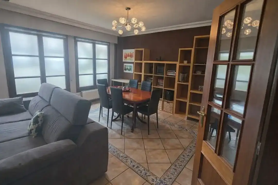 Comedor de Casa adosada en venta en Salvatierra / Agurain con Calefacción y Jardín privado