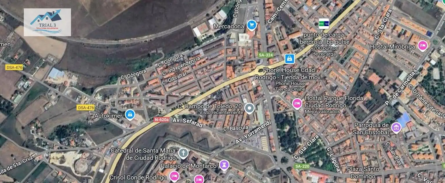 Vista exterior de Piso en venta en Ciudad Rodrigo