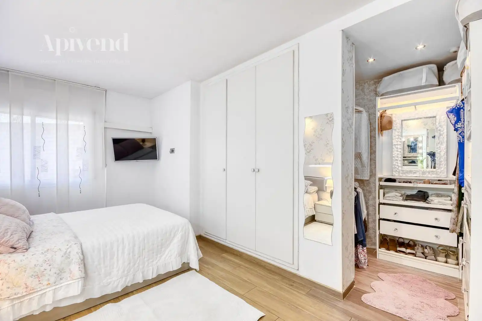 Bedroom of Flat for sale in Figueres  with Air Conditioner and Terrace