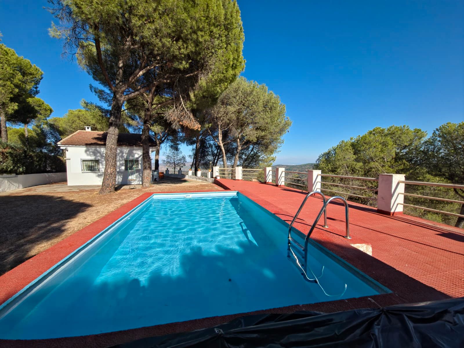 Swimming pool of Country house for sale in Andújar  with Private garden, Swimming Pool and Furnished