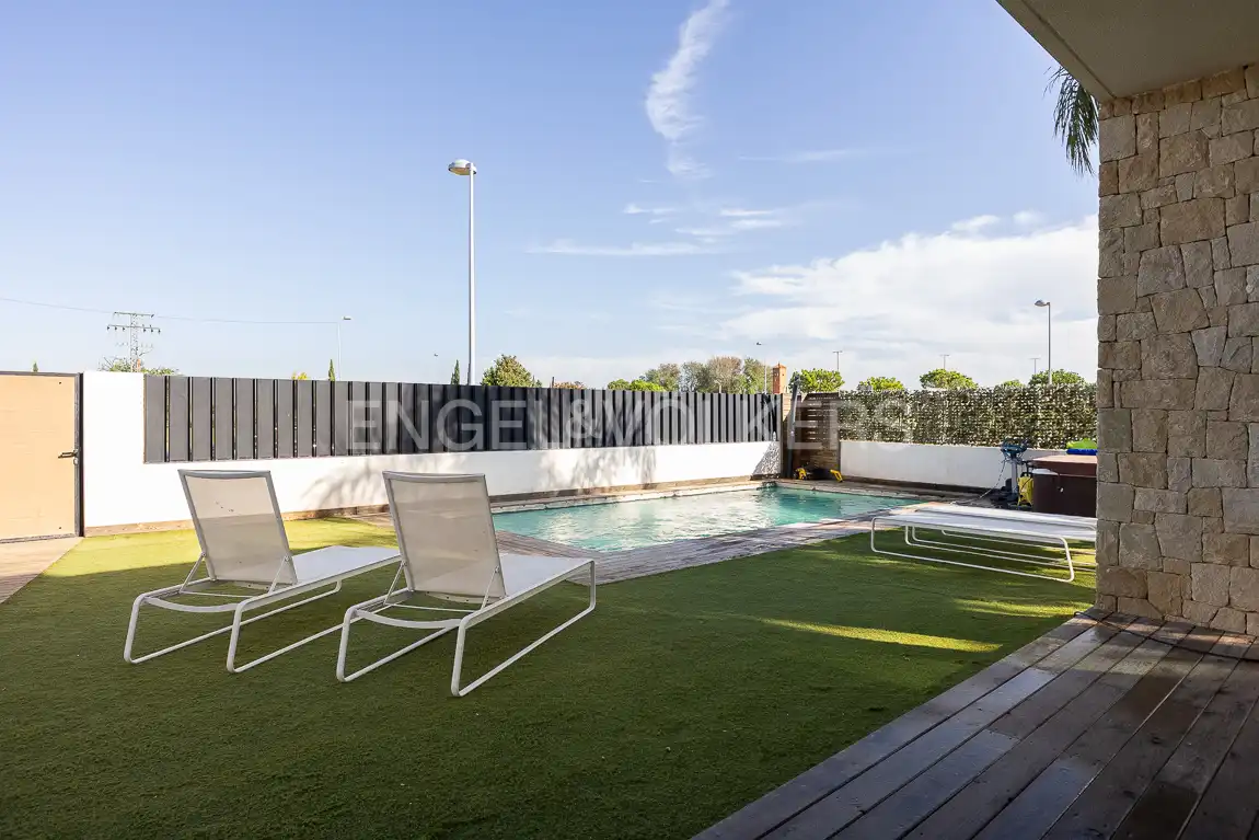 Terraza de Casa o chalet de alquiler en Albal, Valencia