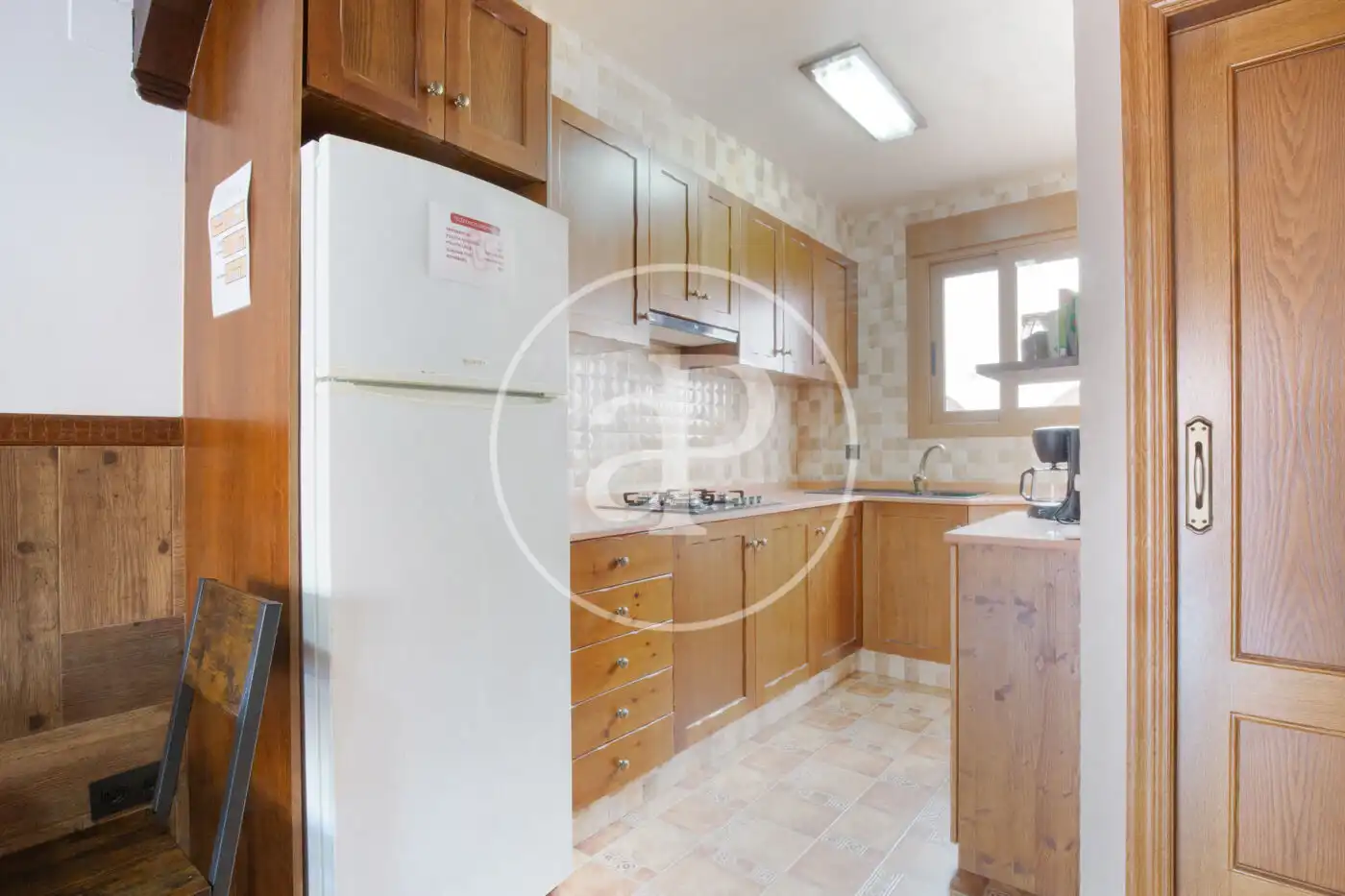 Cocina de Casa adosada en venta en Benicasim / Benicàssim con Aire acondicionado, Calefacción y Jardín privado