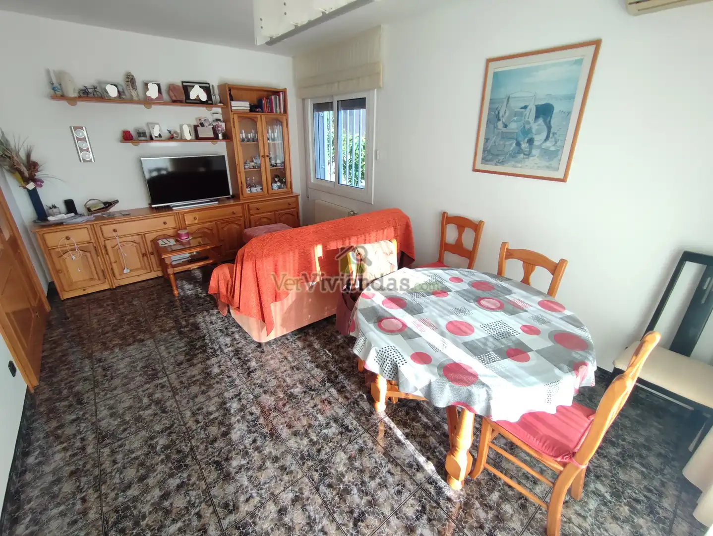 Sala de estar de Casa o chalet en venta en Vallirana con Aire acondicionado, Calefacción y Jardín privado
