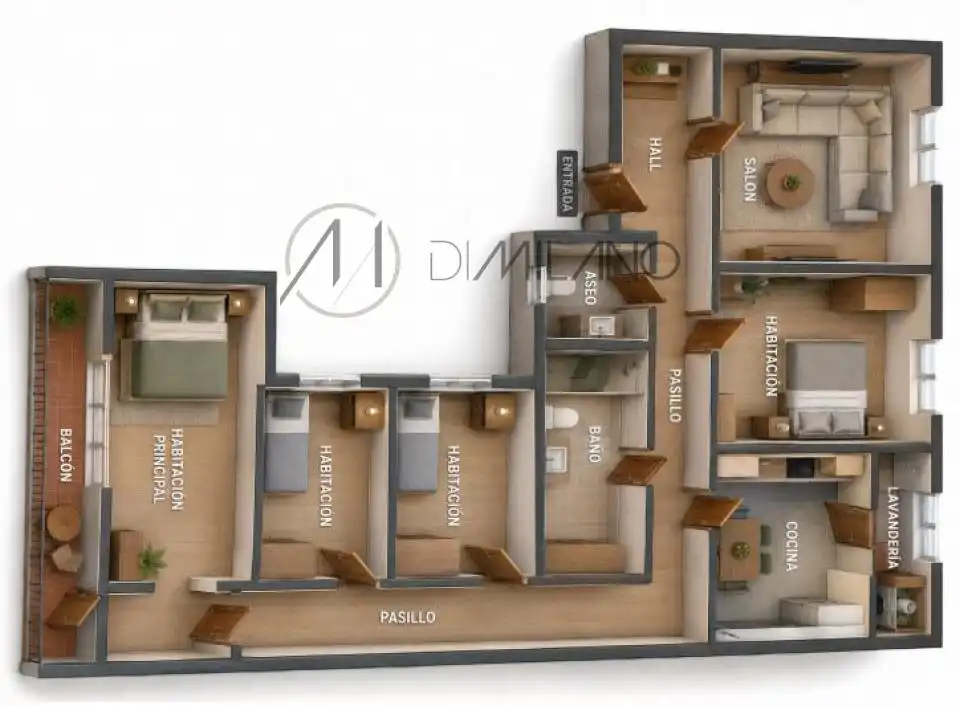 Piso en venta en Vigo  con Trastero y Balcón