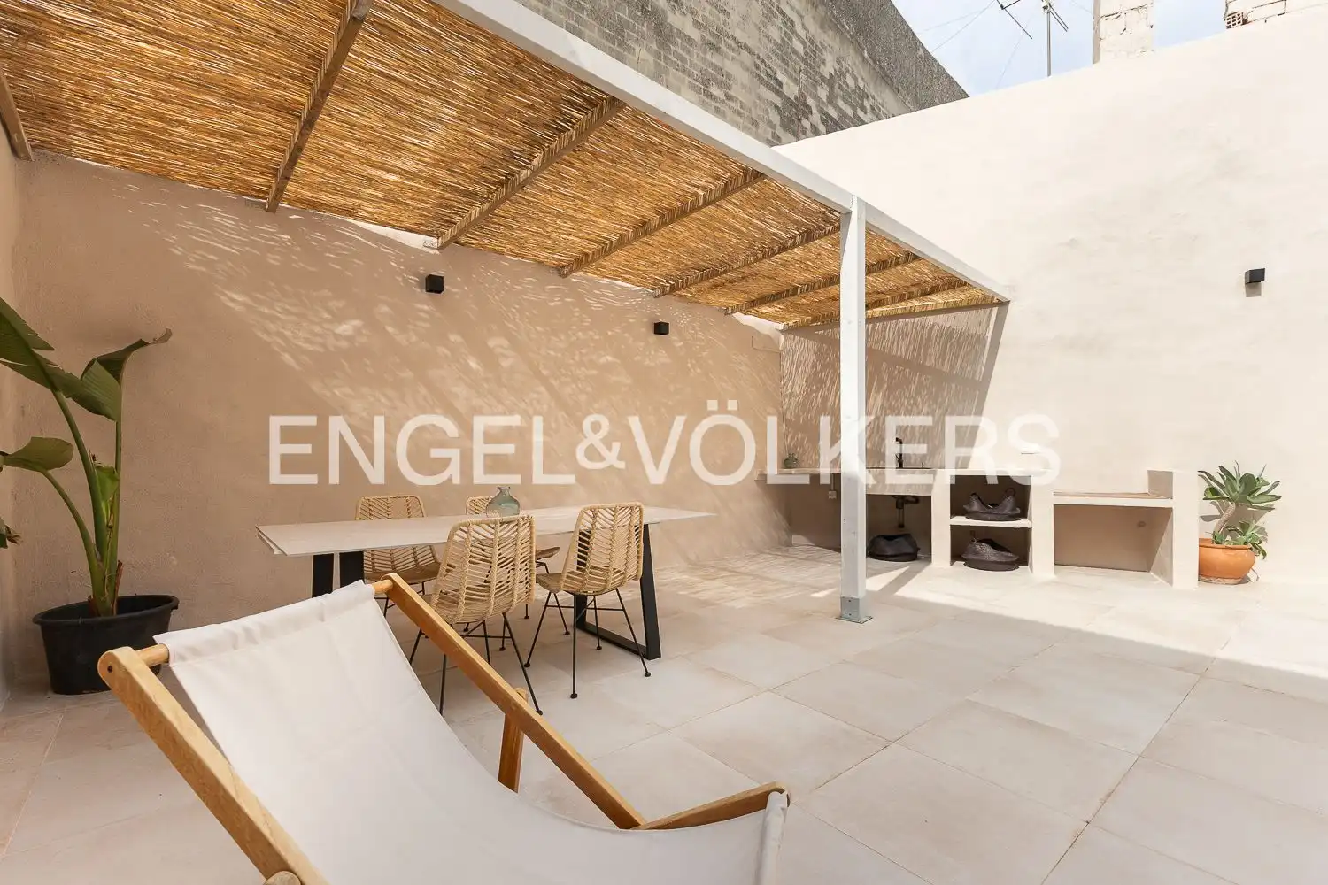 Terraza de Casa adosada en venta en Náquera con Calefacción, Parquet y Terraza