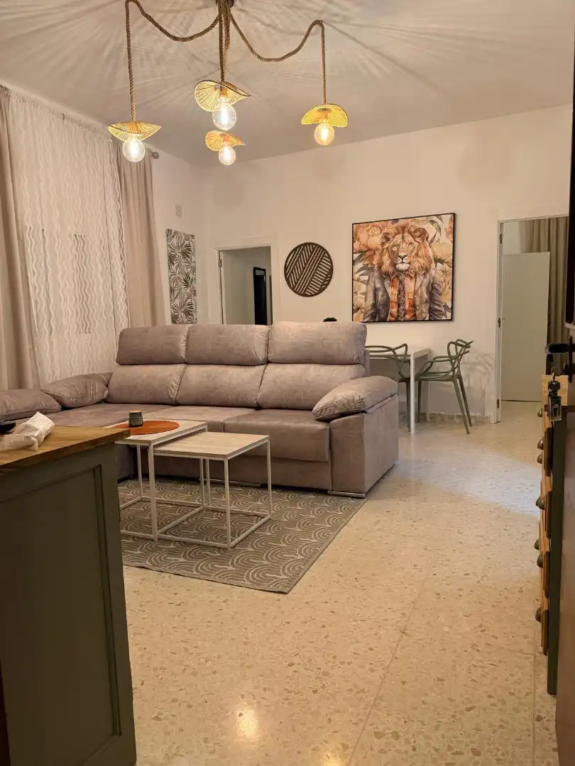 Living room of Country homes for sale in Vejer de la Frontera  with Air Conditioner, Heating and Private garden