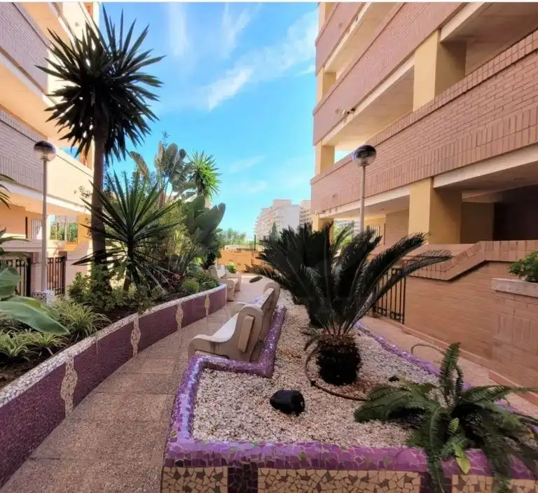 Garden of Attic for sale in Oropesa del Mar / Orpesa  with Air Conditioner, Heating and Terrace