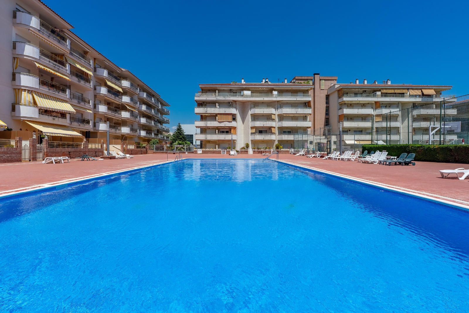 Swimming pool of Flat for sale in Blanes  with Heating, Private garden and Terrace