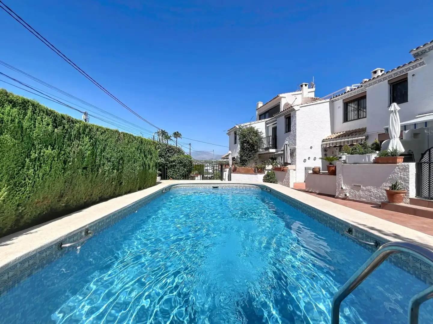 Piscina de Casa o chalet en venta en L'Alfàs del Pi con Aire acondicionado, Jardín privado y Terraza
