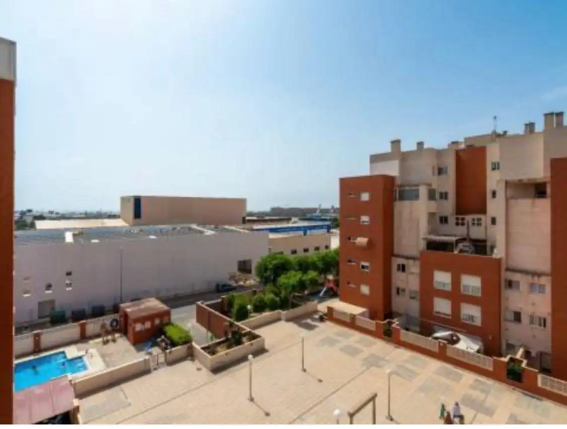 Exterior view of Apartments for rent in Almería  with Air Conditioner, Heating and Furnished
